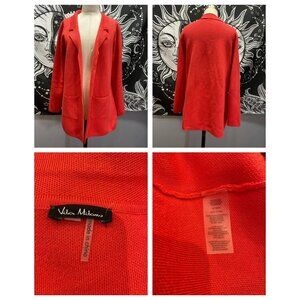 Vila Milano sweater jacket cardigan with collar and pockets Fits M/L